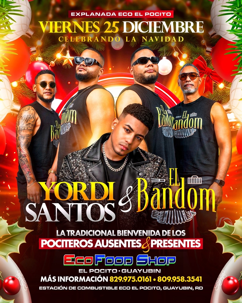 Cartel de Yordi Santos & El Bandom